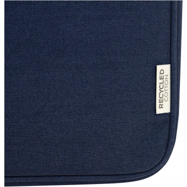 Logotrade advertising products photo of: Joey 14" GRS recycled canvas laptop sleeve 2L
