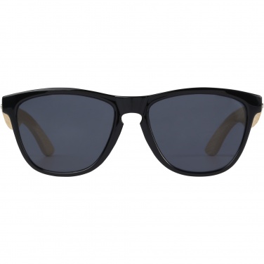 Logotrade promotional giveaway image of: Sun Ray ocean bound plastic and bamboo sunglasses