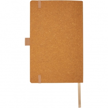 Logo trade promotional gifts image of: Kilau recycled leather notebook 