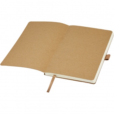 Logotrade promotional merchandise photo of: Kilau recycled leather notebook 