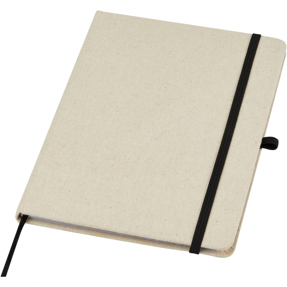 Logotrade promotional giveaway image of: Tutico organic cotton hardcover notebook