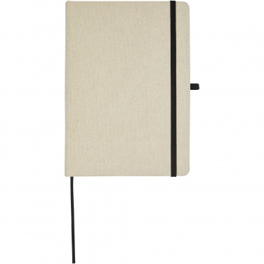 Logotrade promotional product image of: Tutico organic cotton hardcover notebook