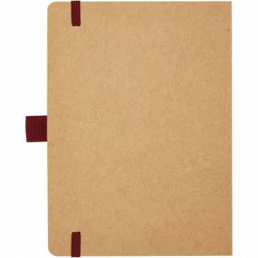 Logo trade promotional giveaways image of: Berk recycled paper notebook