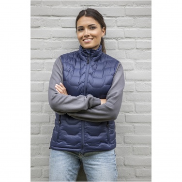 Logotrade advertising products photo of: Epidote women's GRS recycled insulated down bodywarmer
