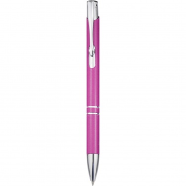 Logo trade promotional giveaways picture of: Moneta recycled aluminium ballpoint pen