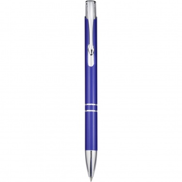 Logo trade promotional merchandise photo of: Moneta recycled aluminium ballpoint pen