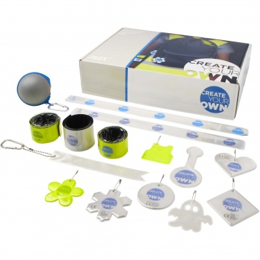 Logo trade promotional items image of: Reflective products sample box