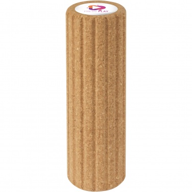 Logotrade promotional item image of: Trikona cork yoga roller
