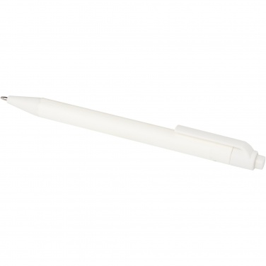 Logo trade business gifts image of: Chartik monochromatic recycled paper ballpoint pen with matte finish