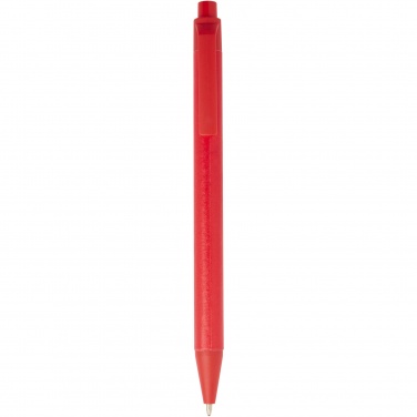 Logo trade corporate gifts picture of: Chartik monochromatic recycled paper ballpoint pen with matte finish