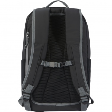 Logo trade promotional merchandise photo of: Aqua 15" GRS recycled water resistant laptop backpack 21L