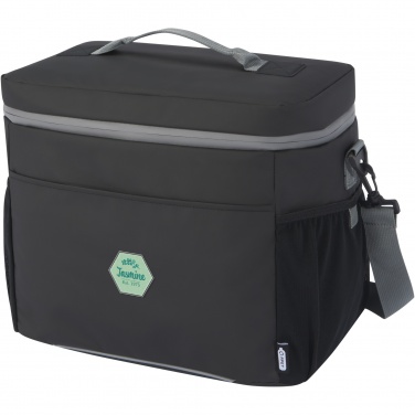 Logo trade promotional gift photo of: Aqua 20-can GRS recycled water resistant cooler bag 22L