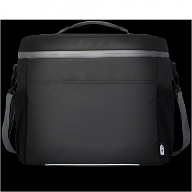 Logo trade promotional items image of: Aqua 20-can GRS recycled water resistant cooler bag 22L