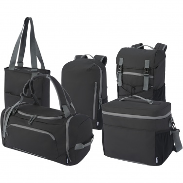 Logo trade promotional gift photo of: Aqua 20-can GRS recycled water resistant cooler bag 22L