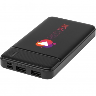 Logo trade advertising products image of: Loop 10.000 mAh recycled plastic power bank 