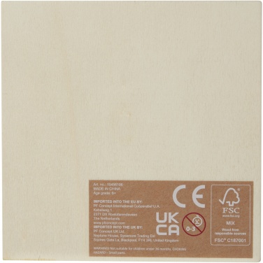 Logotrade promotional product image of: Bark wooden puzzle