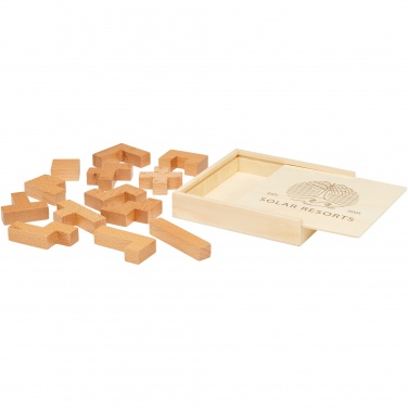Logotrade advertising product image of: Bark wooden puzzle