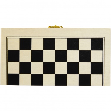 Logo trade business gifts image of: King wooden chess set