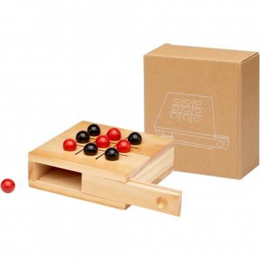 Logotrade advertising products photo of: Strobus wooden tic-tac-toe game