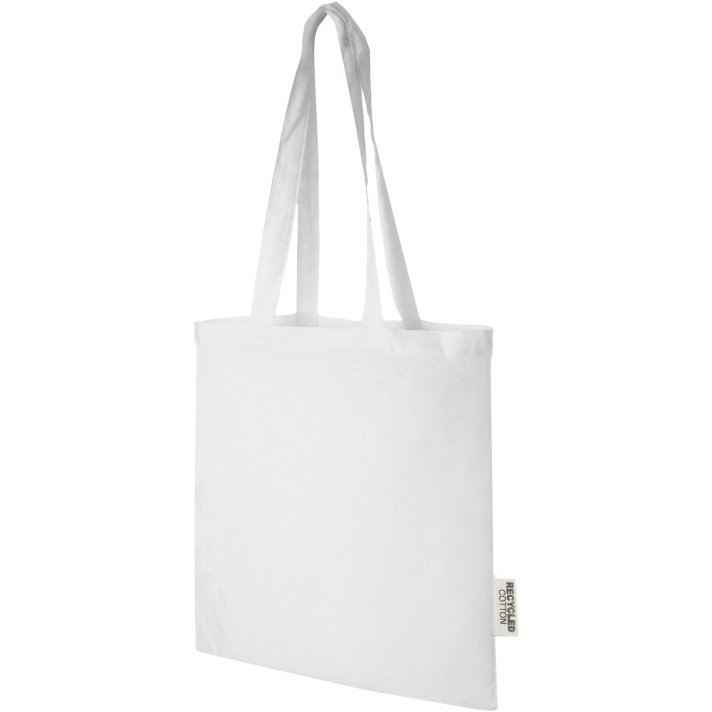 Logotrade promotional gifts photo of: Madras 140 g/m2 GRS recycled cotton tote bag 7L
