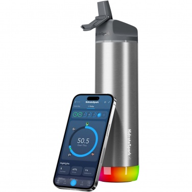 Logo trade corporate gifts picture of: HidrateSpark® PRO 620 ml vacuum insulated stainless steel smart water bottle