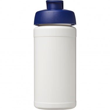 Logotrade promotional items photo of: Baseline 500 ml recycled sport bottle with flip lid