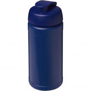 Logotrade promotional merchandise photo of: Baseline 500 ml recycled sport bottle with flip lid