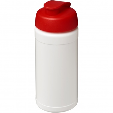 Logotrade promotional giveaways photo of: Baseline 500 ml recycled sport bottle with flip lid