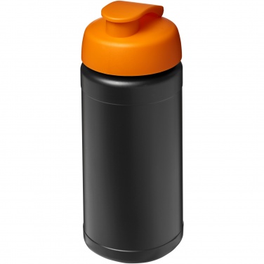 Logotrade corporate gifts photo of: Baseline 500 ml recycled sport bottle with flip lid