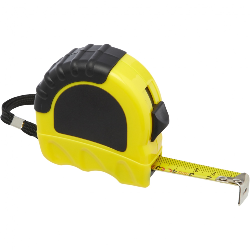 Logotrade promotional item image of: Rule 5-metre RCS recycled plastic measuring tape