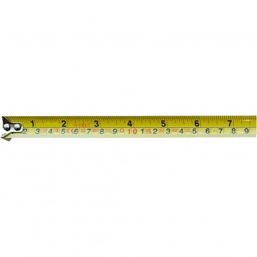 Logo trade advertising products picture of: Rule 5-metre RCS recycled plastic measuring tape