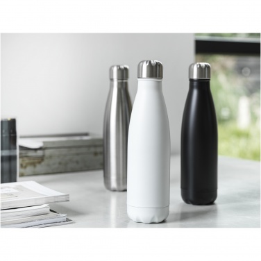 Logotrade promotional product picture of: Cove 500 ml RCS certified recycled stainless steel vacuum insulated bottle 