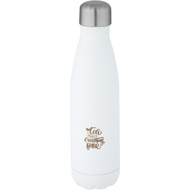 Logo trade promotional gifts picture of: Cove 500 ml RCS certified recycled stainless steel vacuum insulated bottle 