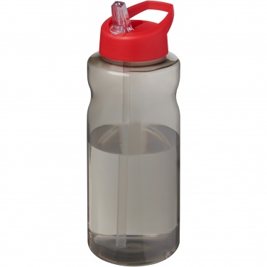 Logo trade promotional merchandise image of: H2O Active® Eco Big Base 1 litre spout lid sport bottle
