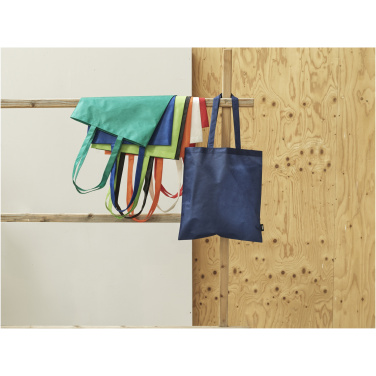 Logo trade promotional gift photo of: Zeus GRS recycled non-woven convention tote bag 6L