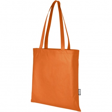 Logo trade promotional items picture of: Zeus GRS recycled non-woven convention tote bag 6L