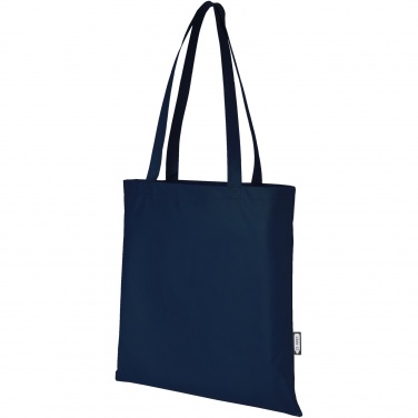 Logotrade promotional giveaway image of: Zeus GRS recycled non-woven convention tote bag 6L