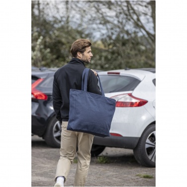 Logotrade promotional item image of: Weekender 500 g/m² Aware™ recycled tote bag