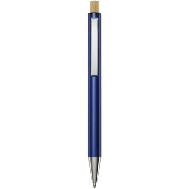 Logotrade promotional item image of: Cyrus recycled aluminium ballpoint pen (black ink)