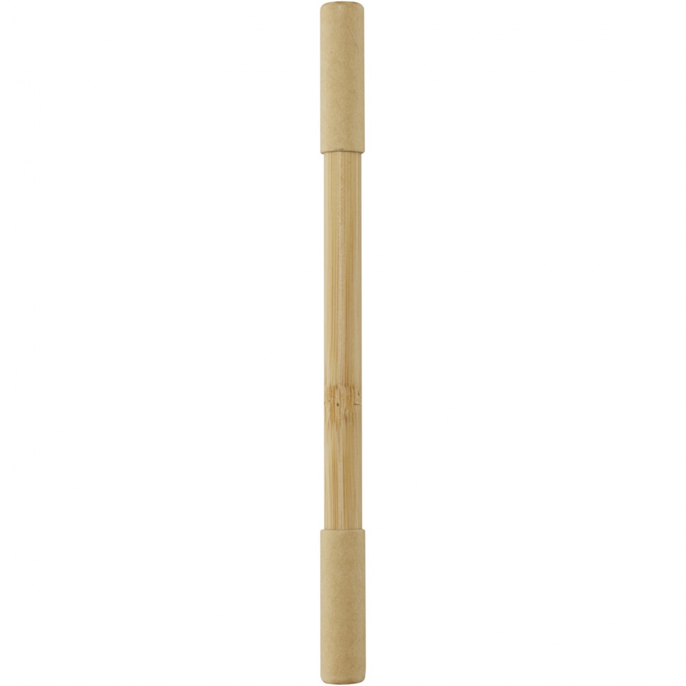 Logotrade promotional products photo of: Samambu bamboo duo pen