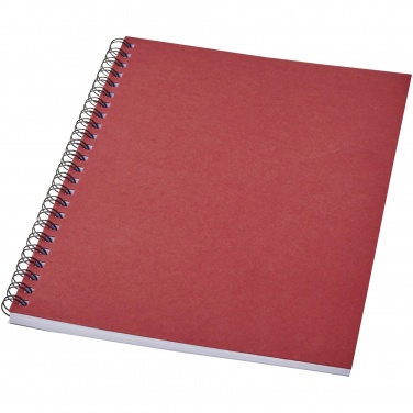 Logotrade corporate gift image of: Desk-Mate® A5 colour spiral notebook