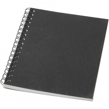 Logo trade promotional products image of: Desk-Mate® A6 colour spiral notebook