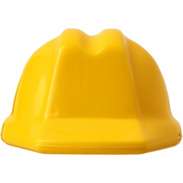 Logotrade promotional item image of: Kolt hard hat-shaped recycled keychain
