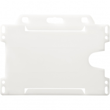 Logo trade promotional items image of: Vega recycled plastic card holder