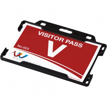 Logo trade corporate gifts picture of: Vega recycled plastic card holder
