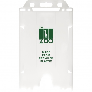 Logotrade promotional product picture of: Pierre recycled plastic card holder 
