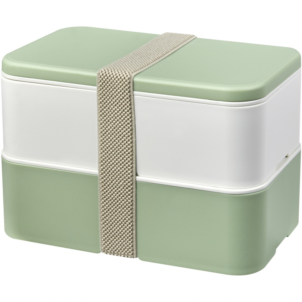 Logotrade promotional gift picture of: MIYO Renew double layer lunch box