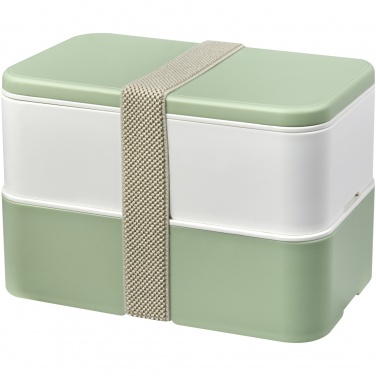 Logo trade promotional merchandise picture of: MIYO Renew double layer lunch box