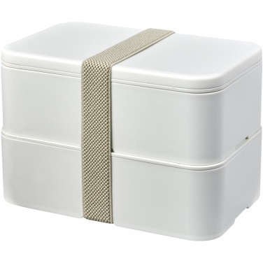 Logotrade promotional gift picture of: MIYO Renew double layer lunch box