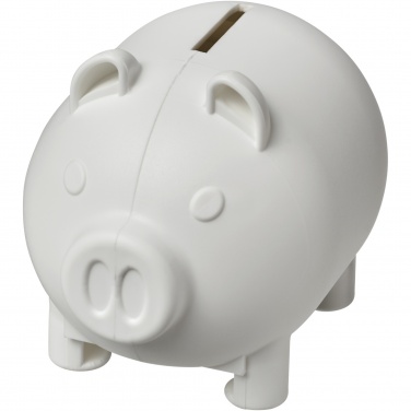 Logotrade promotional product image of: Oink recycled plastic piggy bank